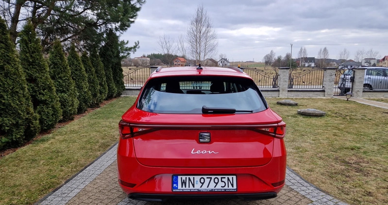 Seat Leon cena 99900 przebieg: 68000, rok produkcji 2021 z Strumień małe 301